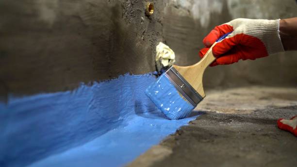 Commercial Exterior Waterproofing project at a Springfield, PA business property by SJ Waterproofing Pros